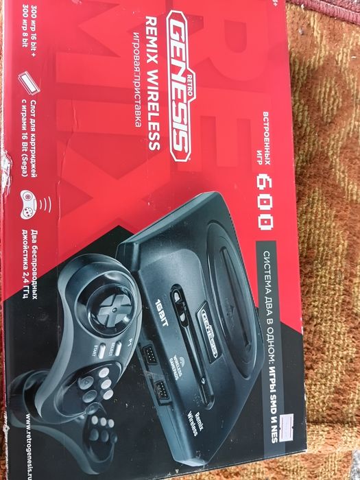 Продаётся игровая ретро генезис