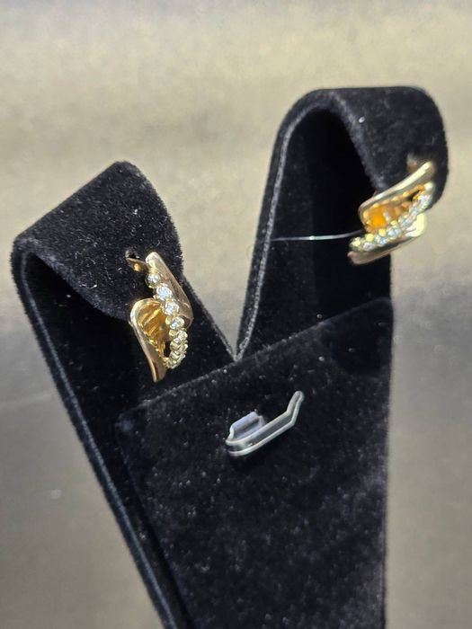 Золото 585  Серьги