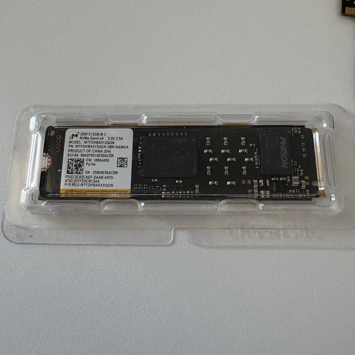 SSD 512GB Micron 2500, M.2 2280
