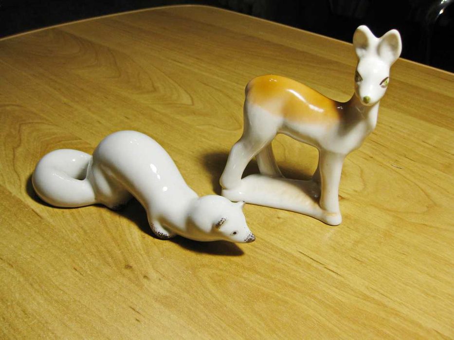 Фарфоровые фигурки (животные)