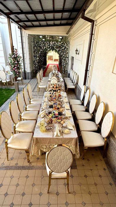 Yangi stol, stul, chinni idishlar arenda