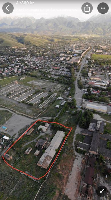 Продается промбаза в талгаре