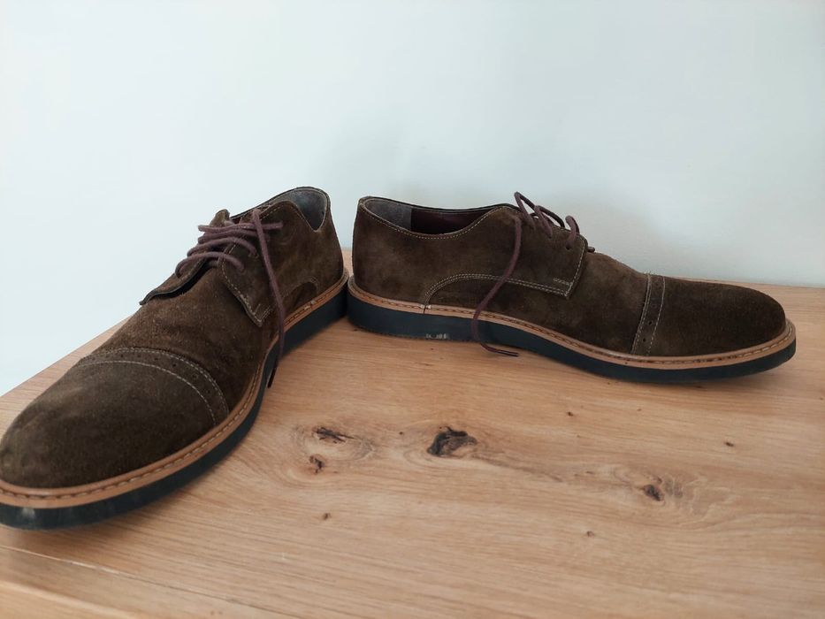 Pantofi piele întoarsă