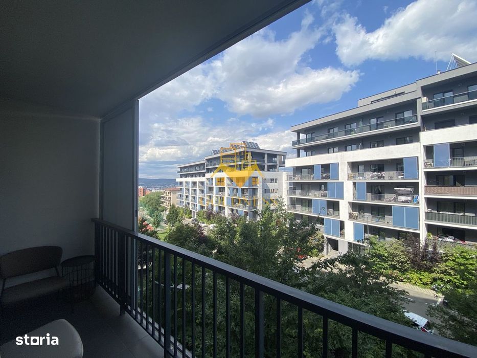 2 camere decomandate Buna Ziua, bloc nou, parcare, etaj intermediar!