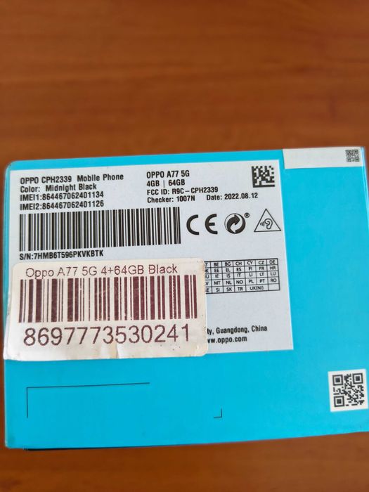 OPPO A77 G5 mobil