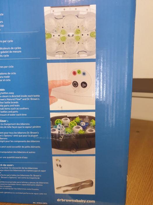 Sterilizator Dr Brown's pentru 6 biberoane