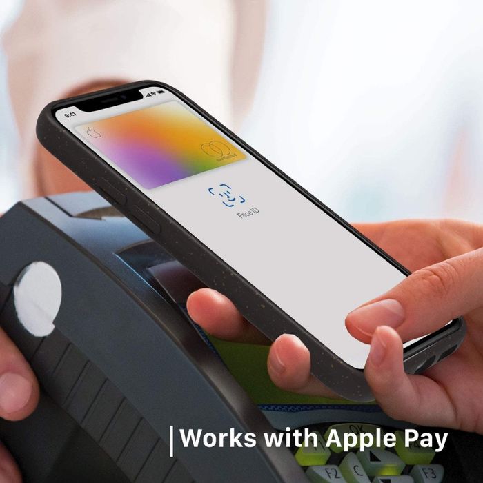 Carcasa Protectie din materiale biodegradabile Iphone 12 Pro Max negru