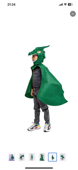 Новогодний костюм дракон