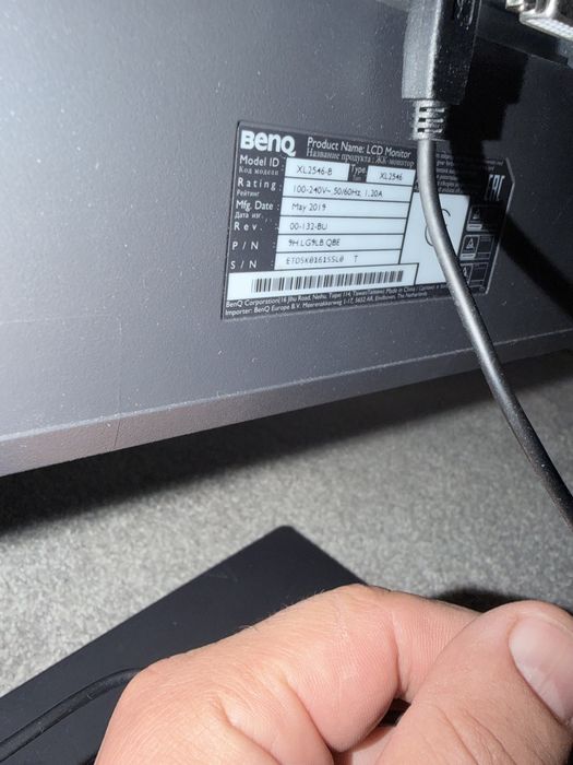 BenQ ZOWIE XL2546-B Gaming Monitor 240Hz