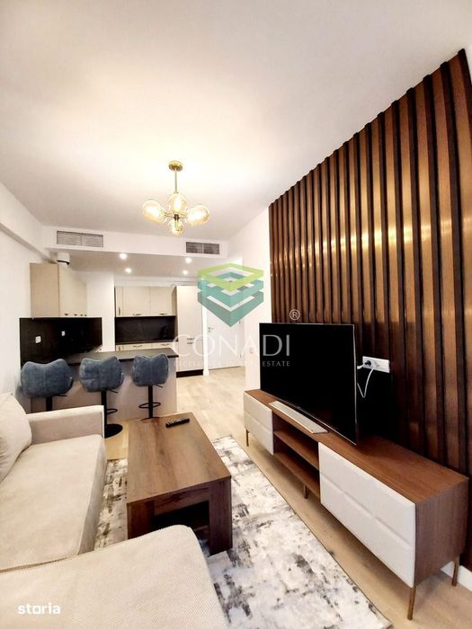 Studio dublu modern în The Level – Străulești 48 mp
