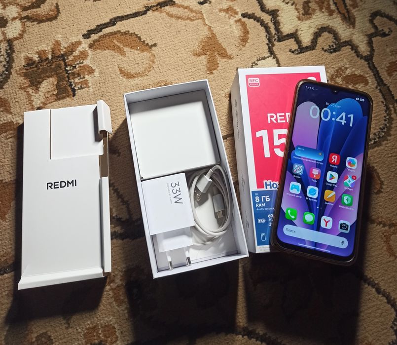 Redmi 15C 6000акб NFC 8/128 ГБ