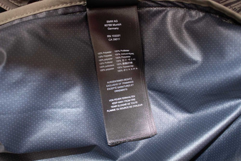BMW Active Jacket оригинално мъжко яке зелено водоустойчиво ветровка М