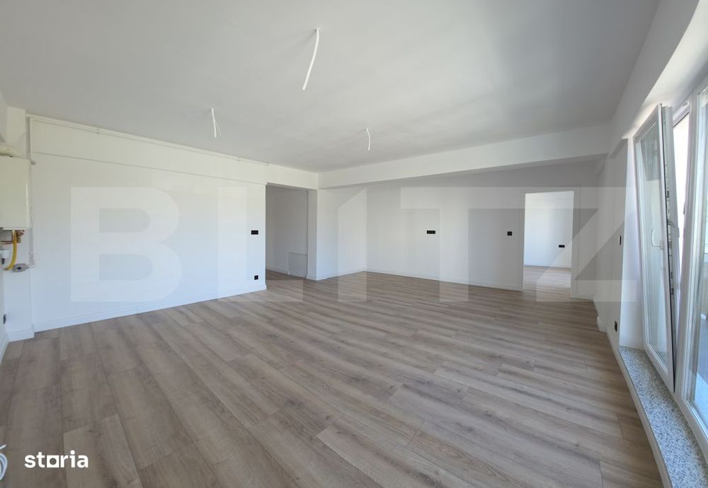 Apartament 3 camere, 80 mp, finisat, zona Libertatii