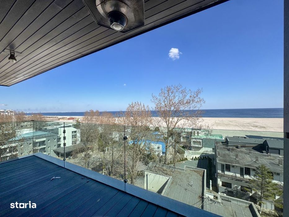 Apartament 3 camere de inchiriat in Mamaia | Vedere frontala la mare |