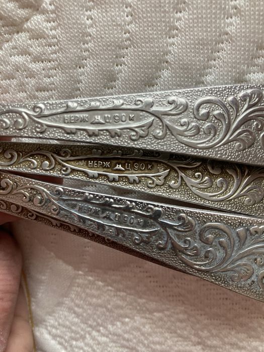 Ложки, ножи советские