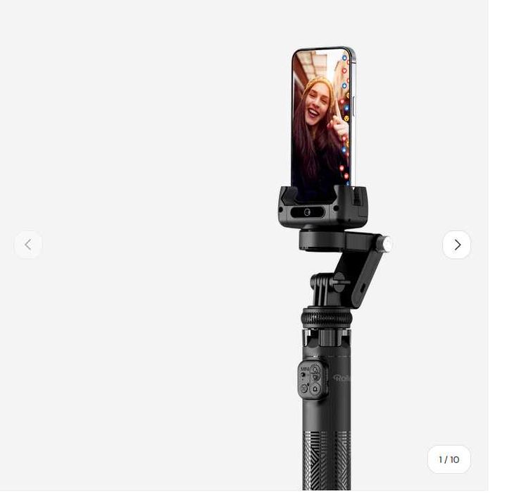 Stativ foto AI tracking Rollei easy creator gimbal