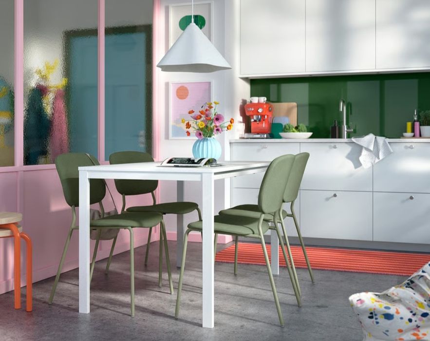 Vand masa alba 125x74 cm