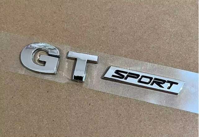 3D Емблема/Надпис GT sport Хром