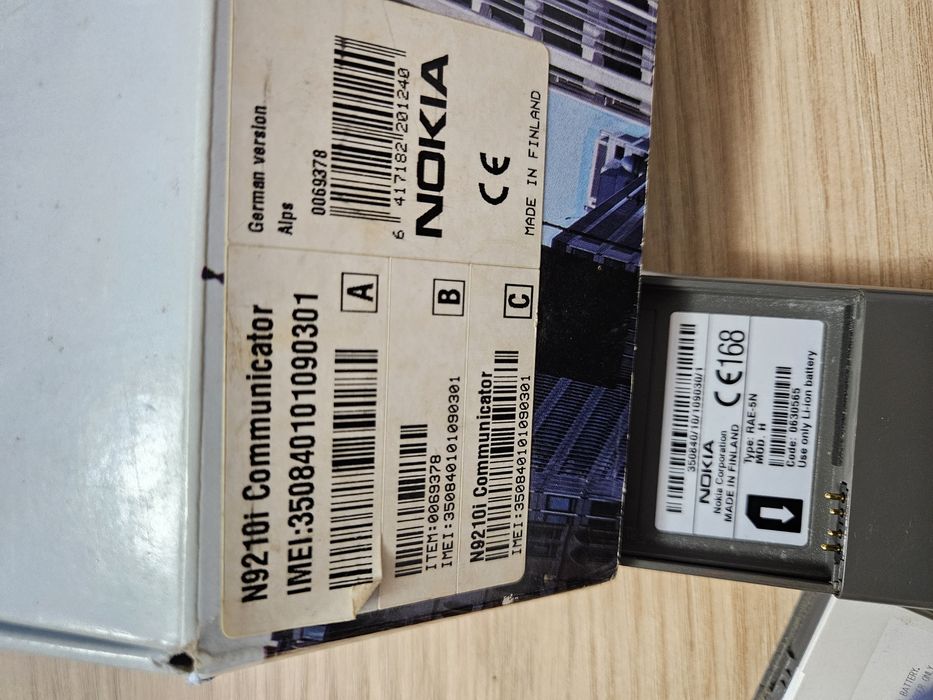 nokia communicator 9210i netestat la cutie