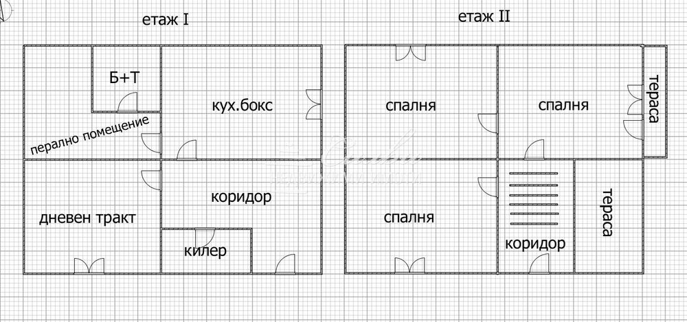 Двуетажна МАСИВНА ТУХЛЕНА къща на ПЛОЧА - кв. Дивдядово!