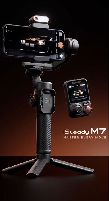 Новый Hohem m7 isteady. Professional stabilizator. Ai tracking.