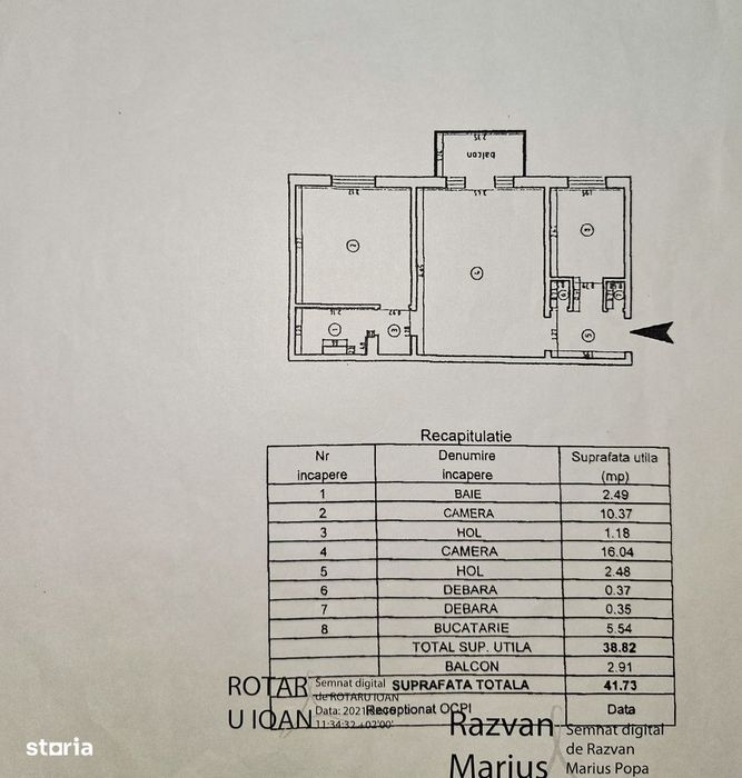 Apartament 2 camere - DIRECT PROPRIETAR -Mircea cel Bătrân-Iași