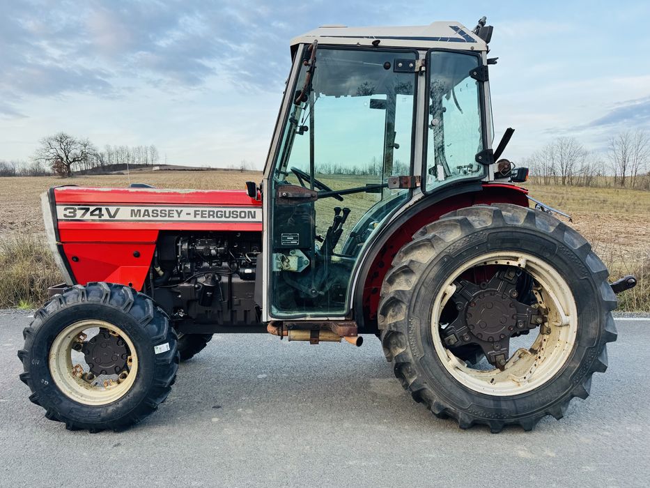 Tractor Massey Ferguson 374V 4x4 64cp 4 cilindri cauciucuri noi