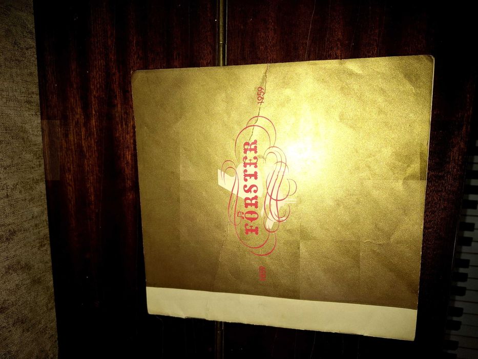 Пианино august forster