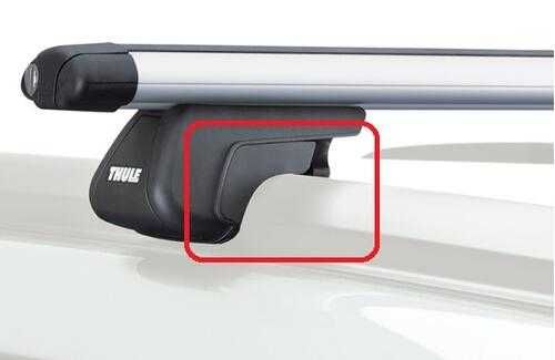 Thule фиксиращ кит, комплект системи fitting kit, греди, багажник