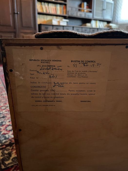 Mobilă din lemn masiv, Bonanza, 9 corpuri