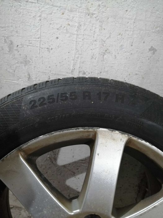 Джанта с гума 225 /55 /17