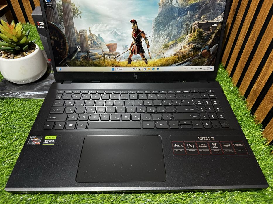 Игровой Ноутбук Acer Nitro V15 AMD Ryzen5-7535HS/16GB/SSD512GB/RTX2050