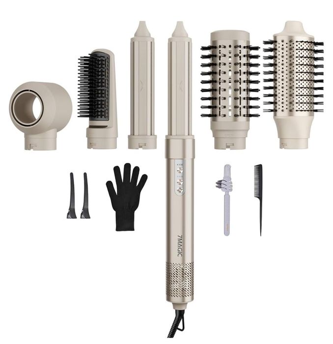 7MAGIC четка за сешоар и уред за оформяне на коса 6 в 1