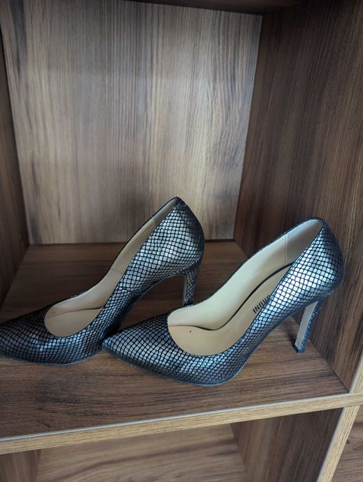 Официални дамски обувки на висок ток 10см