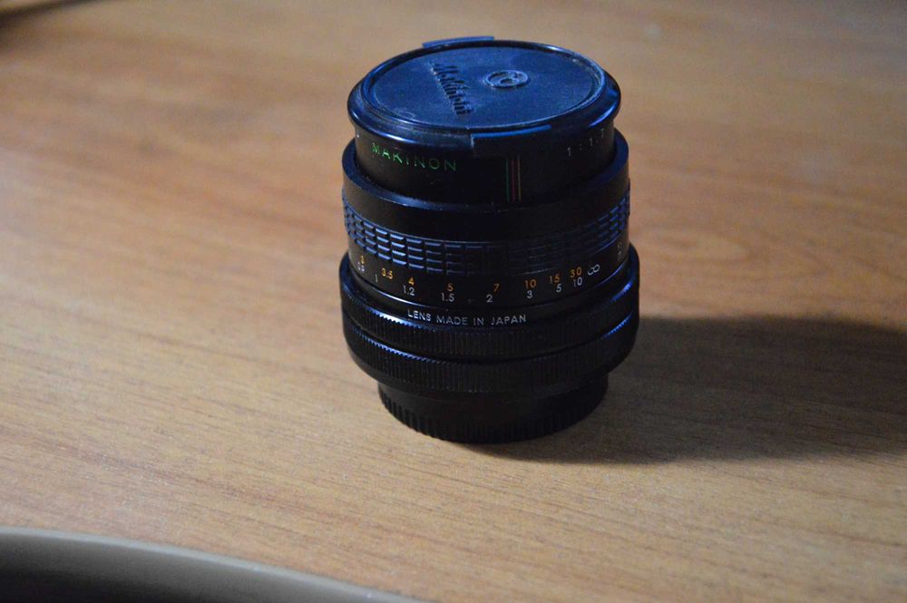 Объектив "Makinon", 50 мм, байонет Кенон