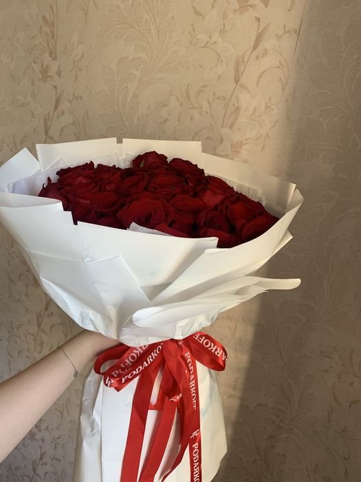 Букет из 51 красных роз