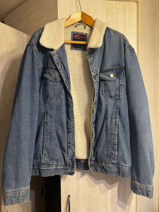 Куртка джинсовая с утеплением