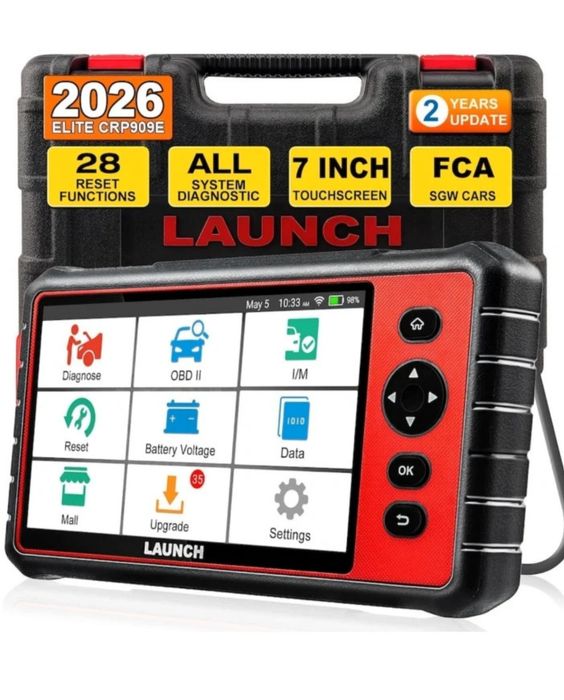 Tester diagnoza auto launch CRP909E WiFi, Android 7, 2GB/16GB garanție!
