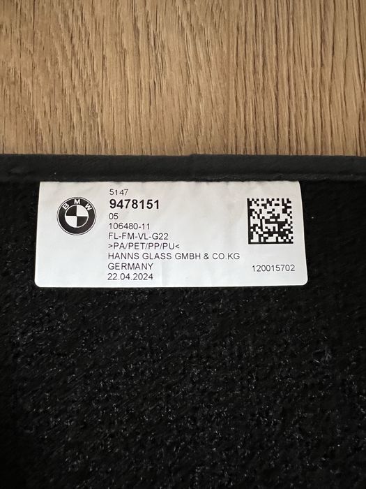 Covorase textile G22 coupe , G23 cabrio