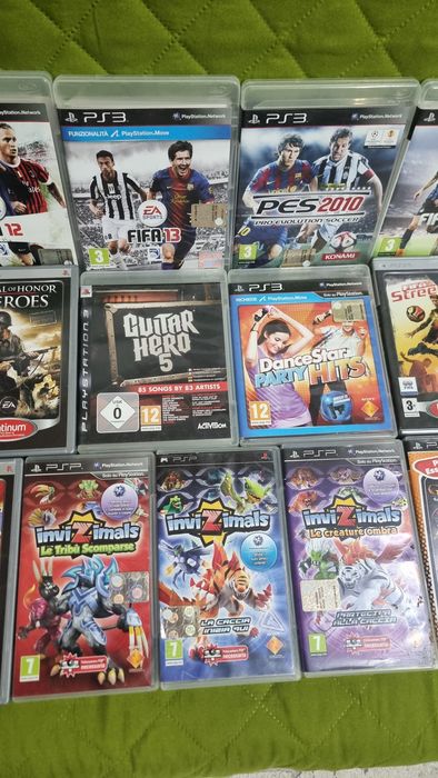 Lot jocuri  manete  psp , ps3 ,ps4 perfect audiovizual
