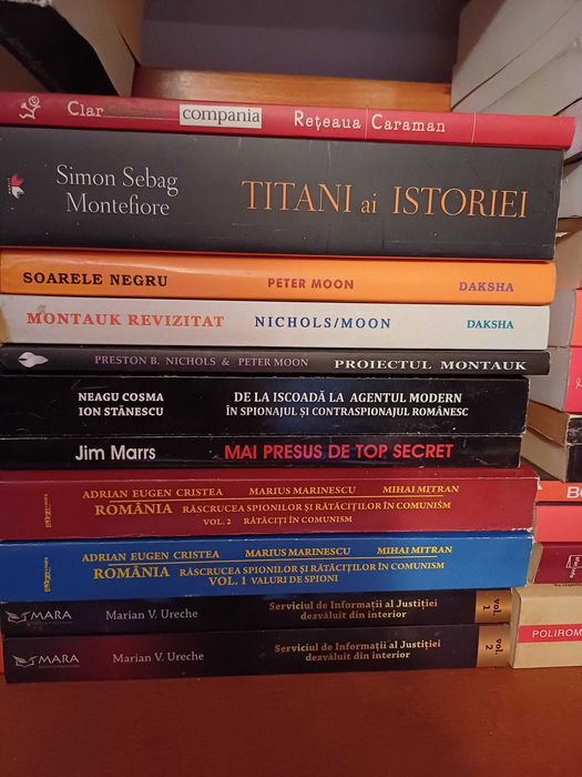 Carti spionaj si conspiratii