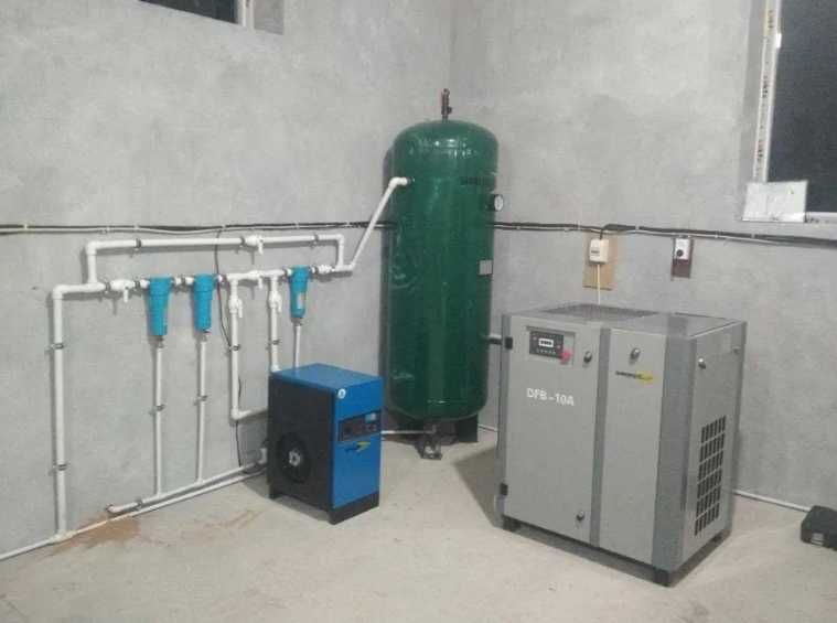 Воздушный винтовой компрессор от SAAB HANBELL 45кВт 10 бар