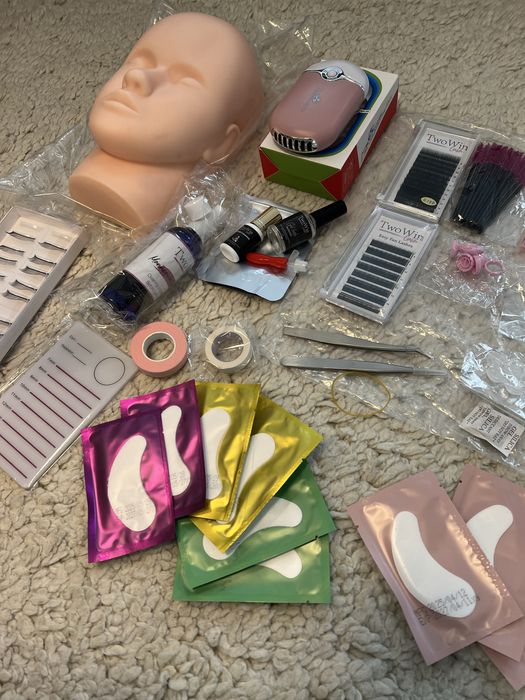 Kit extensii gene false cu uscator gene si accesorii