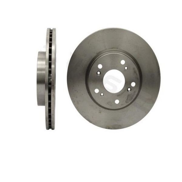 Set disc frana Honda Civic (FK), Civic 8 Hatchback (FN), Civic (FA) Usa/Jp 2006-2011, Fr-V (BE) 2004-2009, Stream (RN) 2002-2006, 282x23mm, montare: punte fata, ventilat, fara rulment roata; fara inel ABS, OE 45251S7AE11, SRLine