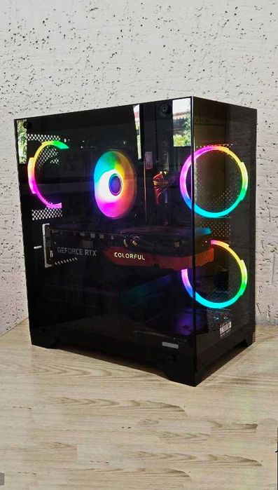 Игровой Кейс i5 14400F MSI PRO H610 DDR4-32Gb RTX™3080 SSD-1Tb HDD-2Tb