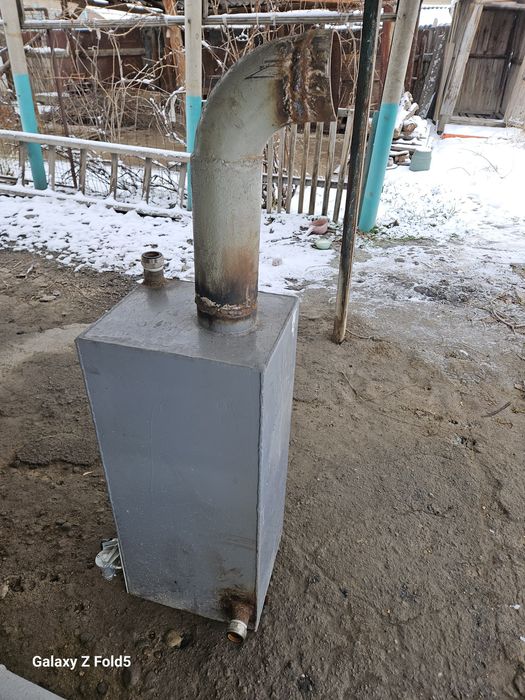 Печка  газовая в сборе