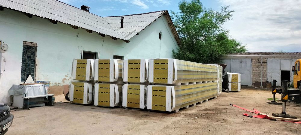 Сэндвич панели, металлоконструкции,фасадные материалы.