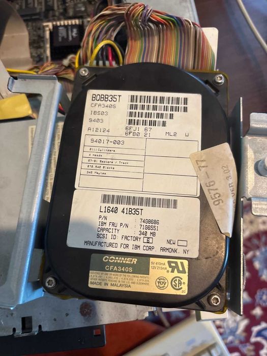 calculator vintage IBM PS/2 76i, de colectie, foarte rar