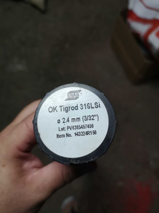 Baghete vergele de inox Esab OK Tigrod 316Lsi - 2.4 x 1000 mm pachet