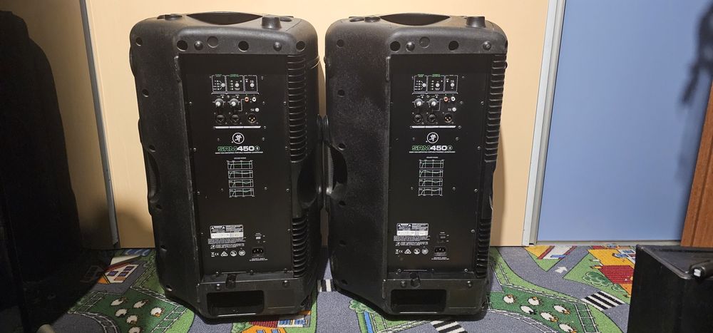Boxe active profesionale Mackie SRM 450 - V3 ca si RCF Dynacord FBT EV